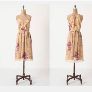 Anthropologie Floral Meadow Rue dress